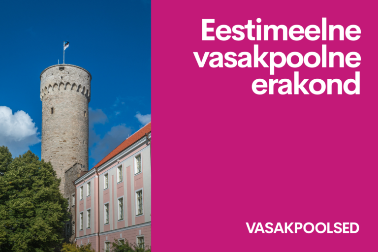 Eestimaa Ühendatud Vasakpartei (Vasakpoolsed) juhtkonna poliitiline avaldus